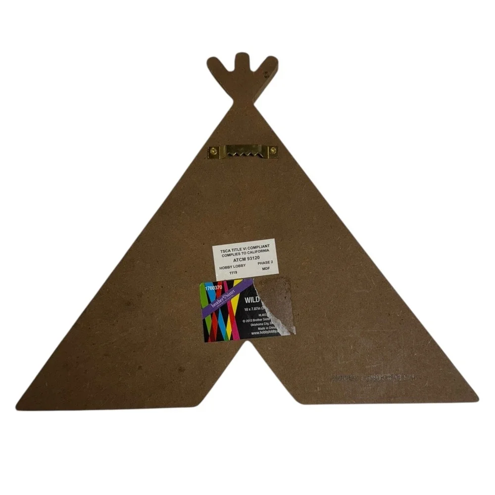 Wild Child Tent Decor - Nursery Wall Art‎ - Boho Baby Room Decoration WP66Q2